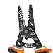 Klein Tools 11054EINS Electrician's Insulated Wire Stripper / Cutter, 1000V Rated, VDE Certified, for Solid and Stranded Wires