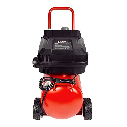 Craftsman 10-Gallon Air Compressor, 1.8 HP, Max 175 PSI, 4.0 CFM @ 90PSI, 5.0 CFM@40PSI, Oil-Free, Quiet Shop Air Compressor with Wheels for Spraying Pneumatic Tool, Model: CMXECXA0201041 - image 8