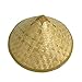 HEYXI Oriental Bamboo Hat for Women Men Sun Protective Conical Hat Breathable Wide Brimmed BambooWoven Cosplay Coolies, Option: 36cm/42cm/46cm/53cm