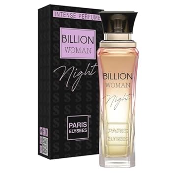 Perfume Importado Paris Elysees Eau De Toilette Feminino Billion Woman Night 100ml