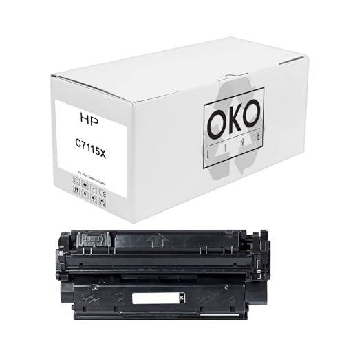 OKOLine 30X C7115X, 15X czarny toner kompatybilny z HP LaserJet 1000, 1005, 1200, 1220, 3300, 3320, 3330, 3380