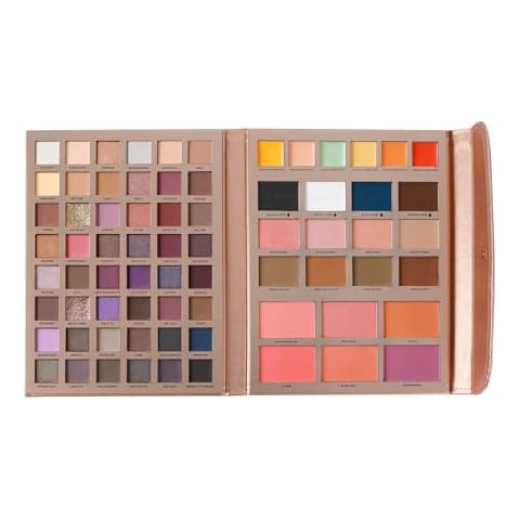 Profusion Cosmetics Artistry Attire 72pc Beauty Portfolio and complete Beauty Arsenal with Eyeshadows, Highlighters, and More in One, Versatile Beauty Essential with an All in One Makeup Kit Cover