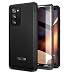 Produktbild SURITCH Bumper Hülle für Samsung Galaxy Note 20 Ultra, Stossfest 360 Grad Schutzhülle Militärqualität Handyhülle mit doppeltem Frontrahmen für Samsung Note 20 Ultra 6.9''(Schwarz)