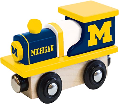 MasterPieces Wood Train Engine - NCAA Michigan Wolverines - Officially Licensed Toddler & Kids Toy