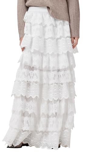 Women's Lizi Lace Maxi Skirt