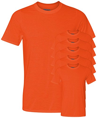 Gildan Men’s Anti-Microbial Performance T-Shirt (Pack of 6)