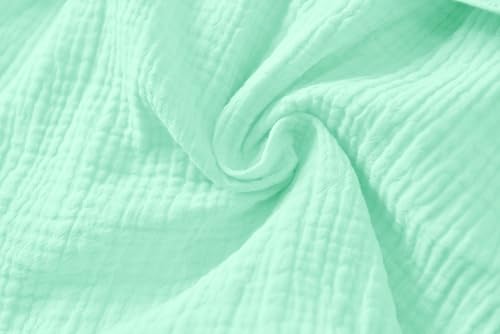 Image of TADO MUSLIN Organic Cotton Toddler Bathrobe, Soft and Breathable Baby Robe for Kid, Boy& Girl Hooded Robe Muslin