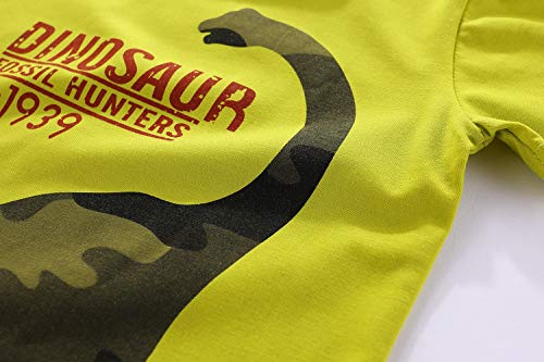 Image of LittleSpring Boys Summer 2piece Outfits Short Sleeve T-Shirt and Shorts Set