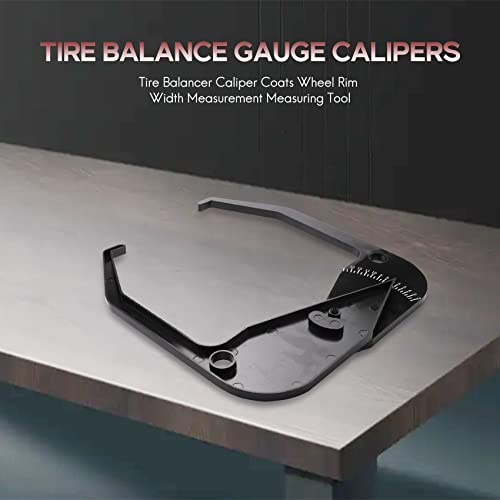 Qtrednrry Banden balancer remklauw mannetje velgen brede meting meetgereedschap - Image 3