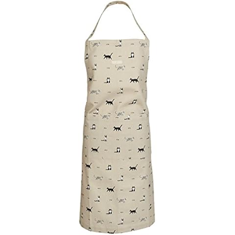 Sophie Allport Purrfect Cotton Apron with Pocket Cover