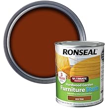 Ronseal HWFSRT50 Hardwood Furniture Stain Rich Teak 750 ml