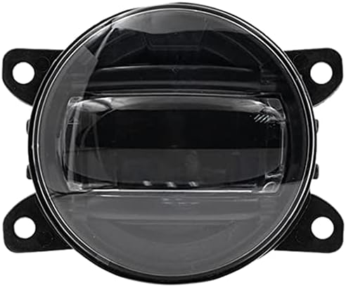 NSLUMO Światło przeciwmgielne LED do Fiata Ducato Peugeot Boxer Citroen Jumpy Relay Ivec/o Dirly 2014+up White 8,9 cm LED przedni zderzak lampa przeciwmgielna 2 szt. czarny zestaw Len