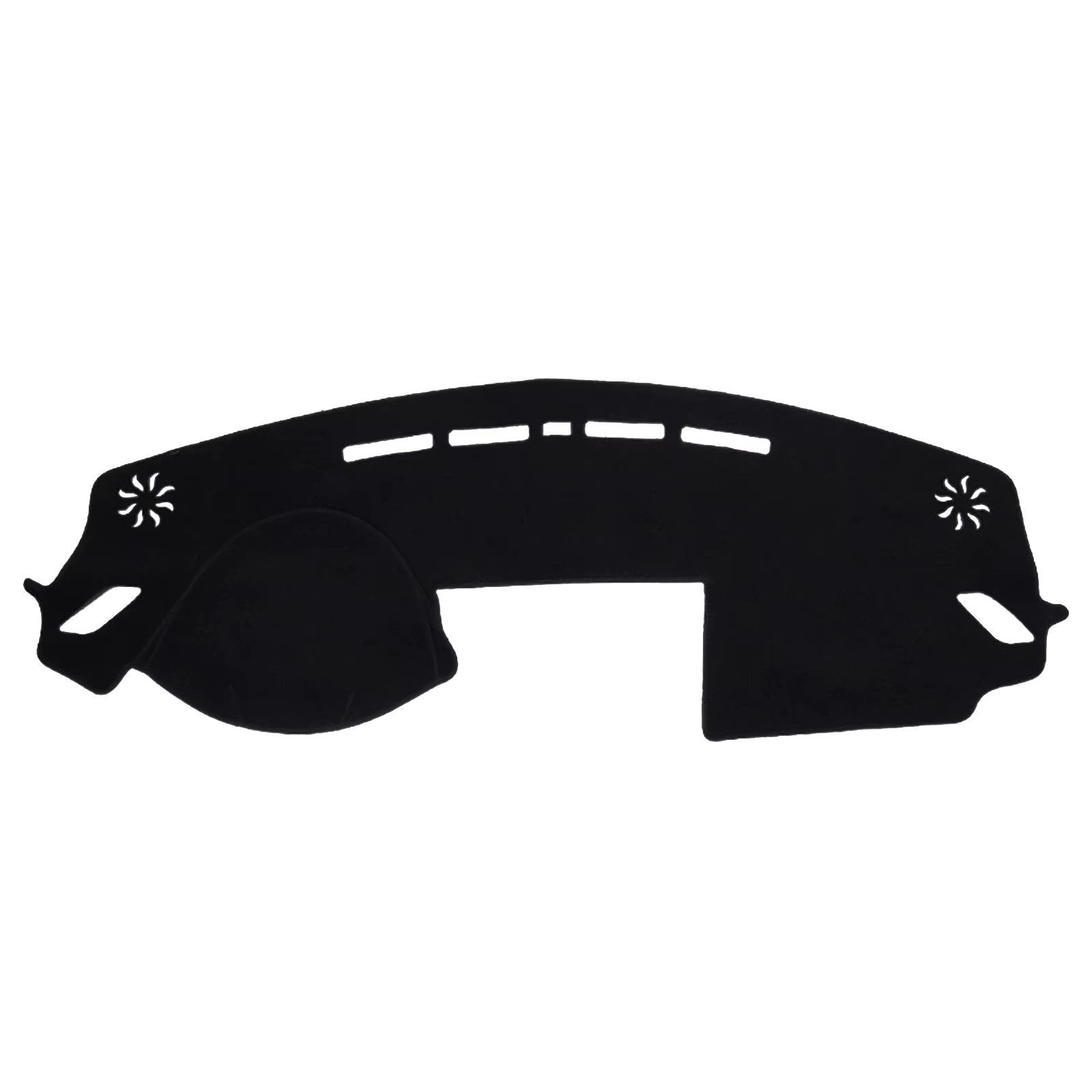 FJQGPCNLS Fit for Mitsubishi Eclipse Cross 2017-2023,Car Dashboard Cover,Anti-Glare Dash Mat Dashboard Cover,Car Accessories(Black Trim)