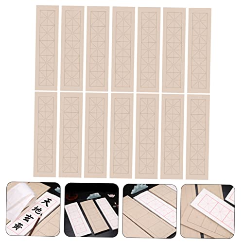 Gogogmee 100 Folhas Copiar Adesivos Papel De Prática De Caligrafia Papel De Prática Papel Xuan Profi