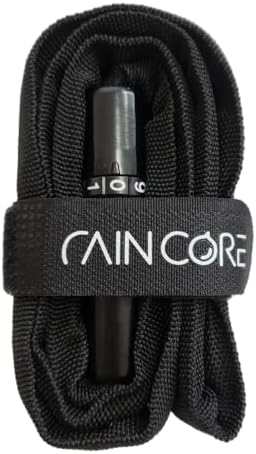 RAINCORE Light Weight Bike Cable Lock for Heavy Duti Anti Theft - 39inch (100cm) - 0.33lb (151g) - Bike Chain Lock with Chain Cutter Proof Fiber - Patented Korea - Security Cable (39 inches)