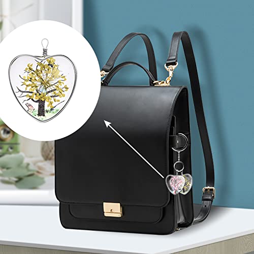 20Pcs Mix Dried Flower Tree Pendants Life Tree Charms Lacework Transparent Resin Beads Pendant Pressed Flower Glass Beads Pendant For Diy Jewelry Necklace Pendant Making #TOP3