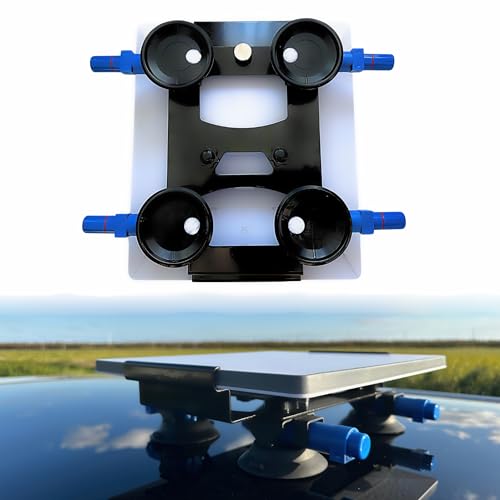AntenaFix Starlink Mini Mount | Low-Profile Suction Cup Mount for Dish | Secure Mounting Kit for RVs, Vans, Boats, and Vehicles | Weather-Resistant and Durable