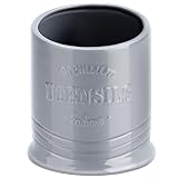 JSHKY 18,3 cm extra grosser Utensilienhalter fur Kuchentheke, schwerer Bauernhaus-Keramik-Utensilientopf mit Schutzmatte an der Unterseite, Geschenk fur Einweihungsfeiern, Thanksgiving und Weihnach...