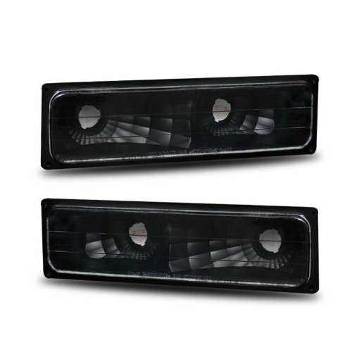 SPPC Pack/Signal Lights Black For Chevy Full Size - (Pair)