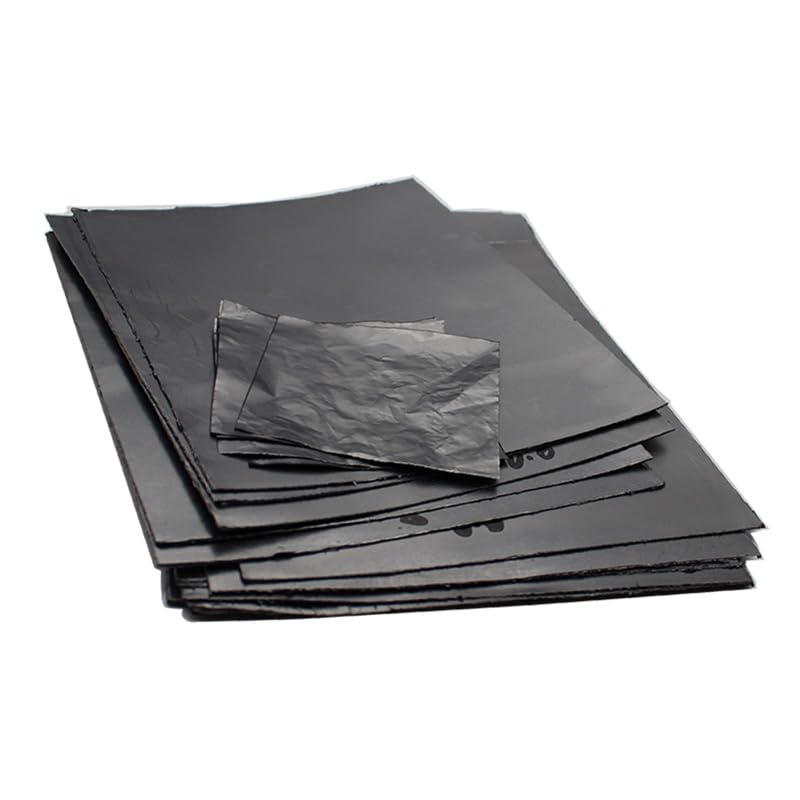 5pcs High Purity Graphite Foil Gasket Sheets - Customizable Thickness 0.05mm to 2mm for High-Temperature Applications(2x200x250mm)