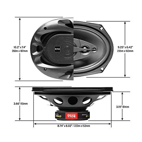 Boss Audio Systems CH6940B Chaos Exxtreme Series 6 X 9 Inch Car Door Speakers thumb #3