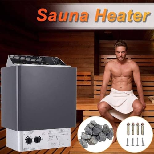 Calentador eléctrico de sauna con controlador interno y temporizador de 3 horas para bienestar 4