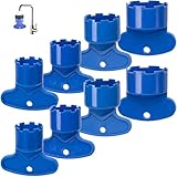 RMTCEG 8 Pcs Faucet Aerator with Removal Tool,8 Pack Cache Aerator Replacement,Cache Faucet Aerator Key Removal Wrench Tool for Sink Tap(16.5mm 18.5mm 21.5mm 24mm)