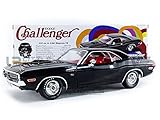  Greenlight 1970 Dodge Challenger R/T 440 9-Pack Schwarz 1:18 Maßstab - Auto, Klassische Autos, Kinder (unisex)