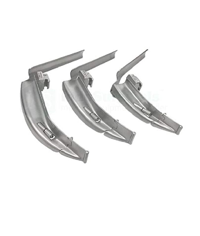 Gromed Mccoy Type Flexi Laryngoscopes Blade (Size 2, 3 and 4) - Stainless Steel (B0CLDQ1PGV) Amazon Price History, Amazon Price Tracker