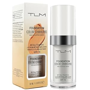 TLM Concealer-afdekking, (2 stuks) onberispelijke make-up voor de kleurwisselende grondlaag, warme huidskleur, vochtverzorgende basis-concealer voor de afdekking van Nude Face