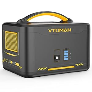 VTOMAN Jump 1500 Extra Battery 1548Wh, Backup LiFePO4 (LFP) Battery with BMS Protection Jump 1000 & Jump 1500X & Jump 1800 Power Station