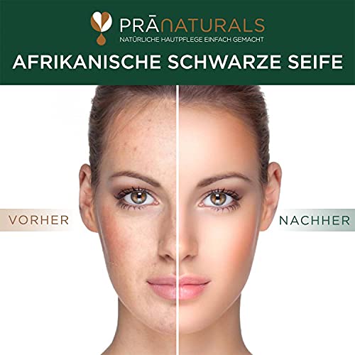 Bio-Seife PraNaturals Afrikanische Schwarze Seife 200g
