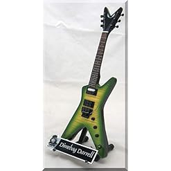 DIMEBAG DARRELL Guitare Miniature avec médiator PANTERA Slime - Les Beatles, Paul McCartney, John Lennon, RIngo Starr, George Harrison DIMEBAG DARRELL Guitare Miniature avec médiator PANTERA Slime – Image 2