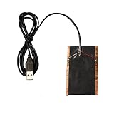 Pad Pad Beheizte Thermoheizung Außenheizung Kleidung Mobile Elektroheizung USB Wintersportgeräte Beheizte compatible with Motorradbekleidung (A, One Size)