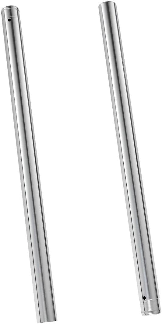 LANBAO Front Inner Fork Tubes Fork Pipes For Kawasaki ZZR250 1990-2007 1991 1995 1998 1999 2000 2002 2004 2005 37x610mm Silver