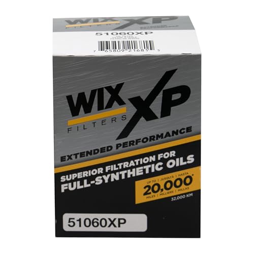 WIX 51060XP WIX XP Oil Filter Replacement, Built for Synthetic Oil - Compatible With Chevrolet/GMC Trucks (63-05), Hummer (93-06)