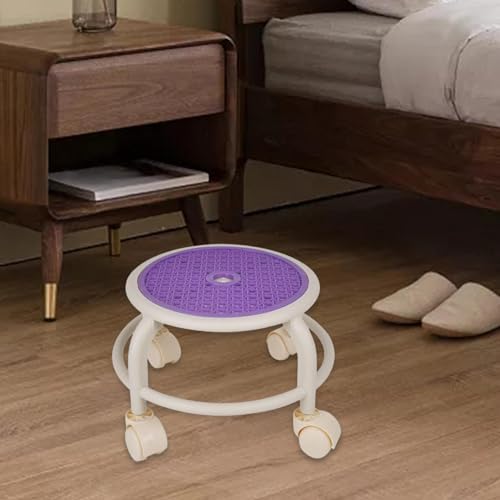 Gralara Assento de Baixo Rolo para Troca de Sapatos, Assento Multiuso, Polia de Baixo Ruído, Cadeira