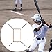 CAQYPVH Strike Destination for The Baseball Netto -Exercise Goal Baseball Equipment that Meet Accuracy Training for The Back Yard, Orange, 1 Grid
