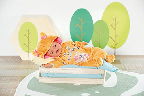 Baby born Little Bear Onesie 834619, Accessories for Dolls up to 36cm, Features Super-Soft Fabric with Hood and a Hanger - Image 4