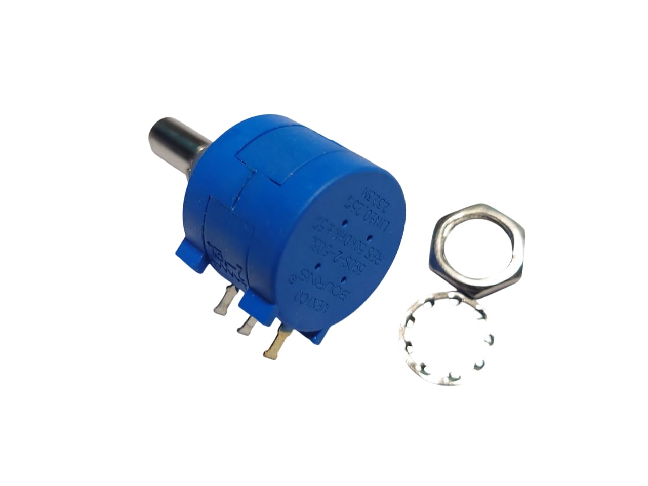 BOURNS 3590s Rotary Rotary Potentiometer 50k ohm, 10-Turn Wire Wound Precision, 10 kohm, 2 W, ± 5%, (3590S Series, 10 Turns, Linear,(590s-2-502L) 2323M-image-25