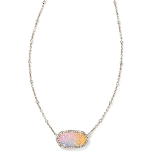 Kendra Scott Elisa Satellite Short Pendant Necklace for Women, Dainty Fashion Jewelry