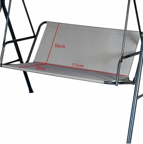 Funda de asiento de hamaca con dosel impermeable y resistente para columpio 6