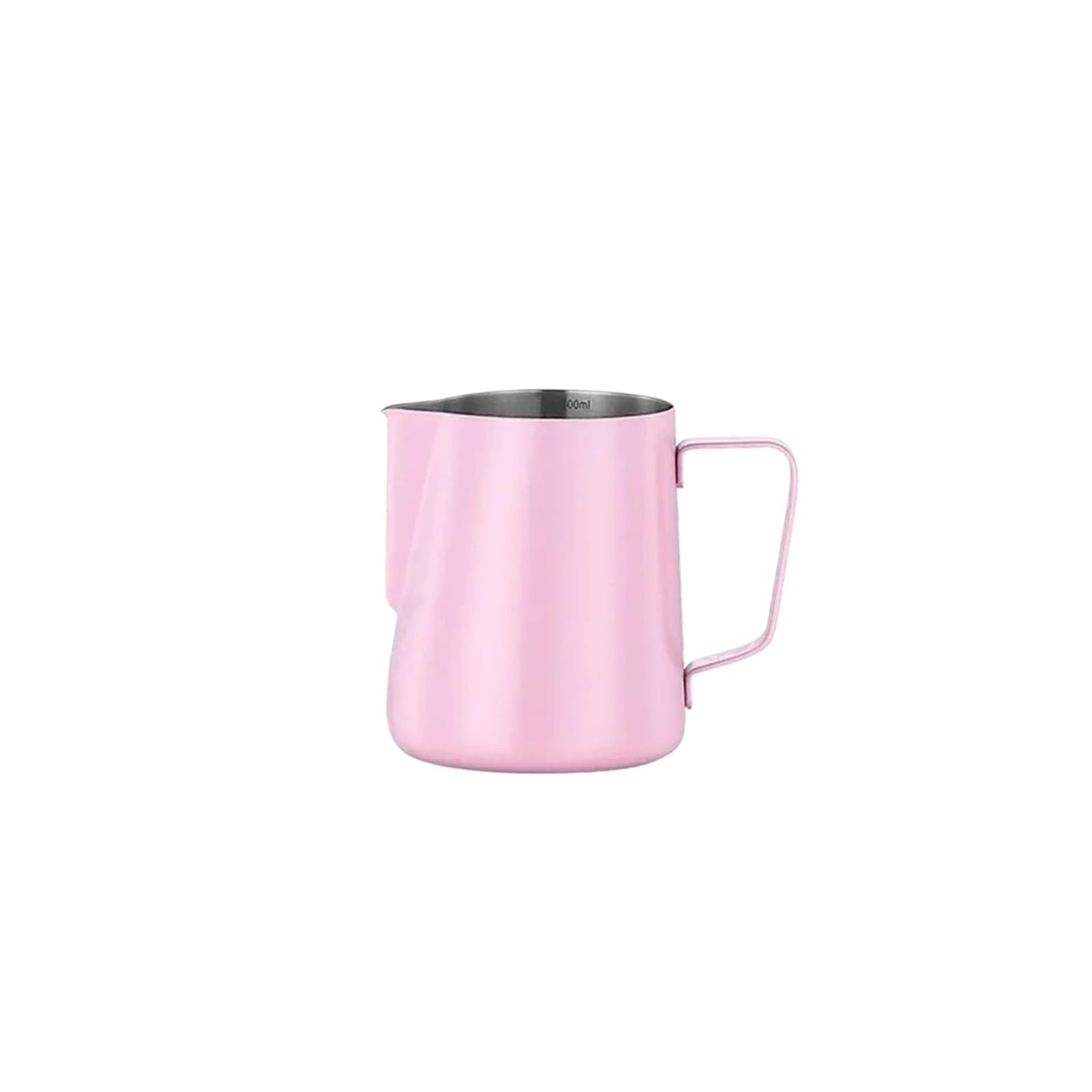 Jarra for espumar leche 350/600ML, jarra de acero inoxidable 304(600ML Pink)