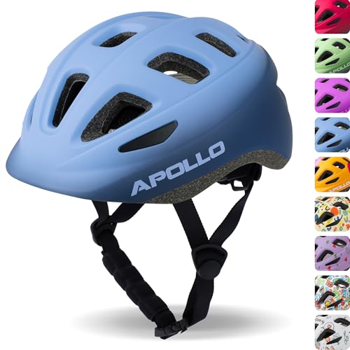 Apollo Kinder Fahrradhelm, Helm für Kinder & Jugendliche, Multisport Helm, Fahrradhelm Mädchen,...