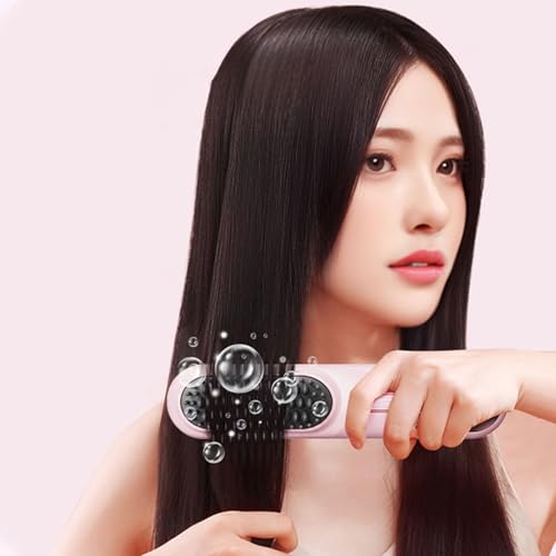 Cepillo alisador de cabello compacto con tecnología doble capa miniatura 2