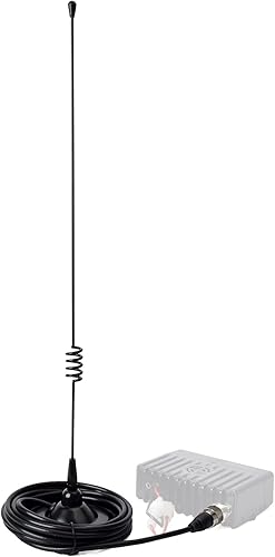Miniatura 7 de UAYESOK Antena móvil de montaje magnético de doble banda 6.6 ft27.6 in VHFUHF Antena de base magnética resistente PL-259 Enchufe para coche Vehículo