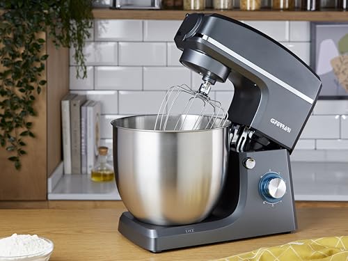 G3 Ferrari Impastatrice Planetaria con Tirapasta Pastaio 10&Lode G20113, 1500 W, 10 Litri, Acciaio Inossidabile, 6 velocità, Nero/Acciaio - Immagine 3