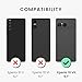 kwmobile Case for Sony Xperia 10 VII Case - Soft Cover - Shockproof TPU Material - Wireless Charging - Teal Matte
