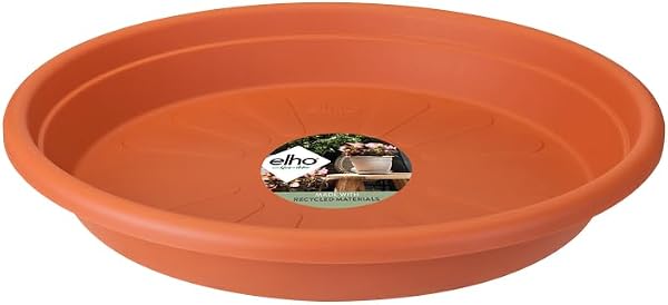 Elho plato universal redondo 27 cm, terracota