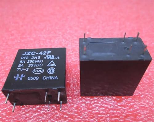 Relais JZC-42F 012-2HS à bobine 12V pour une commutation thermique stable